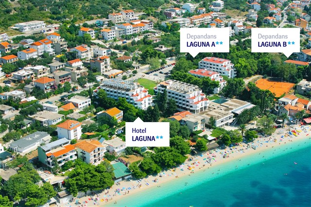 Hotel LAGUNA - Hotel Laguna, Gradac, Chorvatsko