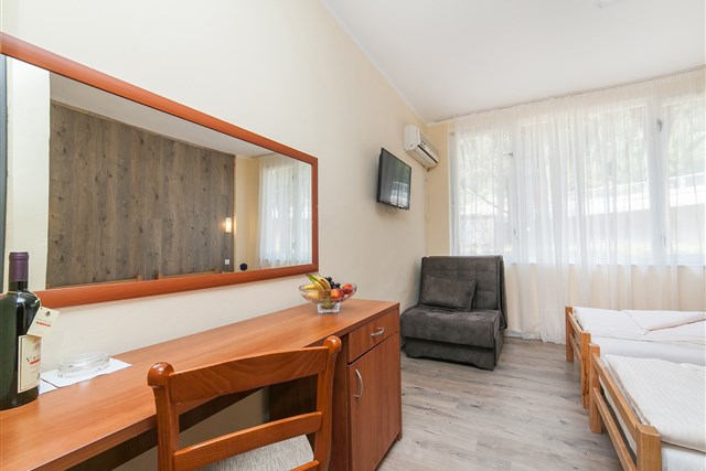 Hotel PARK BUDVA - dvoulůžkový pokoj s možností přistýlky - typ 2(+1) ECONOMY