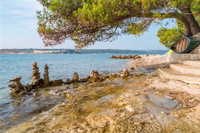 Mobilní domky Adriatic Kamp Lanterna - Poreč - pláž