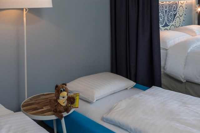 Hotel CLUB FUNIMATION BORIK - dvoulůžkový pokoj  s možností dvou přistýlek - typ 2+2 BM FAMILY COMFORT