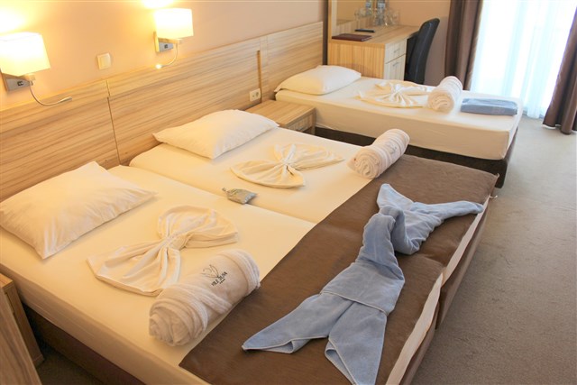 Hotel VILE OLIVA - dvoulůžkový pokoj s možností přistýlky - typ 2(+1) B St.