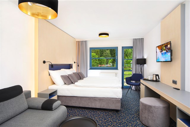 Hotel AQUA PARK - dvoulůžkový pokoj s možností dvou přistýlek - typ 2(+2) SUPERIOR