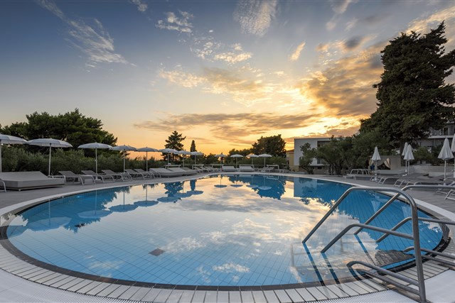 Hotel PHAROS - Hotel Pharos, Hvar, Chorvatsko - bazén