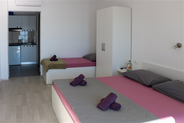 Apartmány PORAT - dvoulůžková místnost s možností přistýlky - typ STUDIO 2+1 č.4