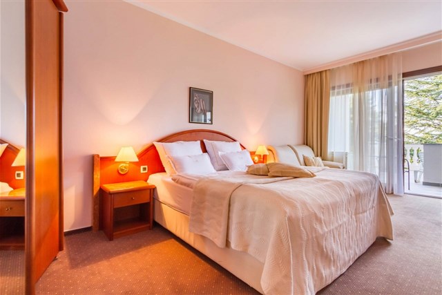 Hotel MALIN - dvoulůžkový pokoj s možností přistýlky - typ 2(+1) COMFORT- BM