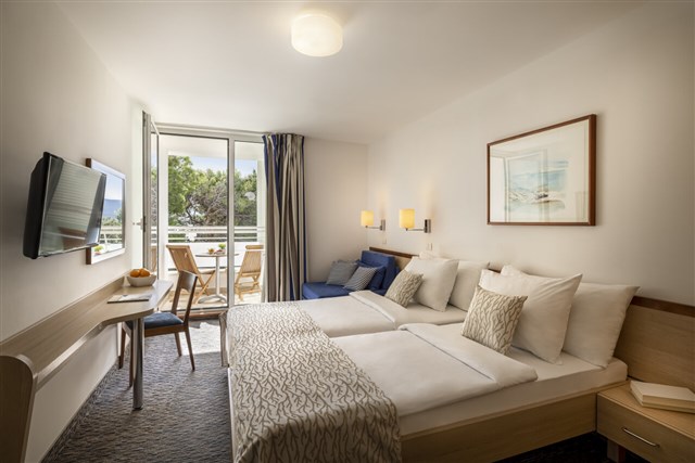 Hotel a Casa VALAMAR SANFIOR - dvoulůžkový pokoj s možností přistýlky - typ 2(+1) BM-Su / HOTEL