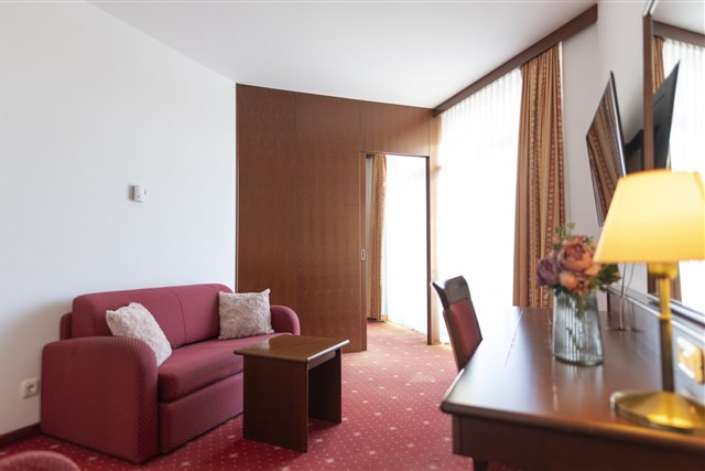 Hotel ČATEŽ - dvoulůžkový pokoj s možností dvou přistýlek - typ 2(+2) B