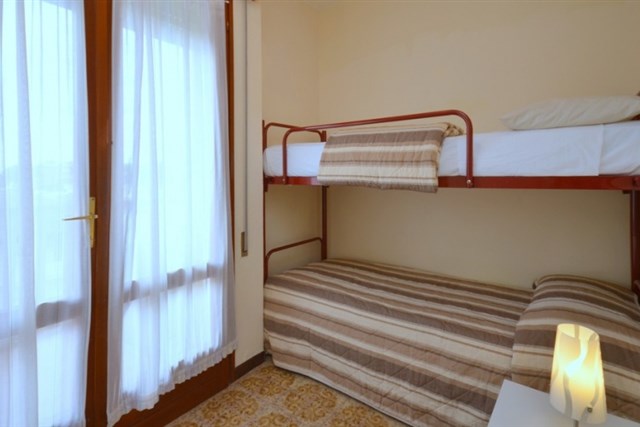 Apartmány TORRE PANORAMA - třílůžkový pokoj, pokoj s palandou a denní místnost - typ APT. 5+1 C-6