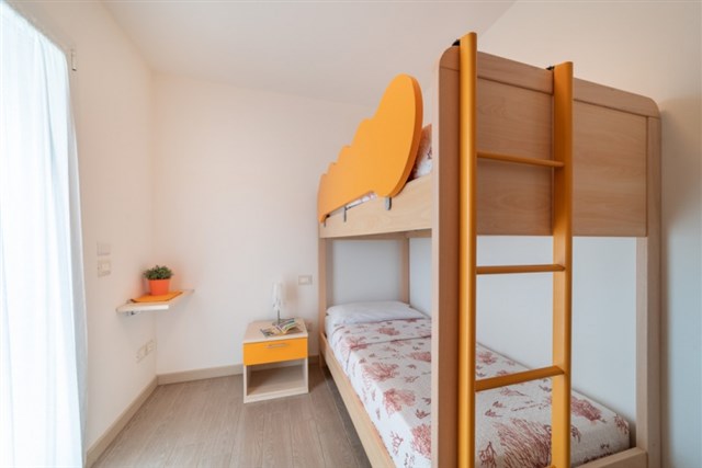 Rezidence MONICA - dvě dvoulůžkové ložnice a denní místnost - typ APT. 4+2 C1-6