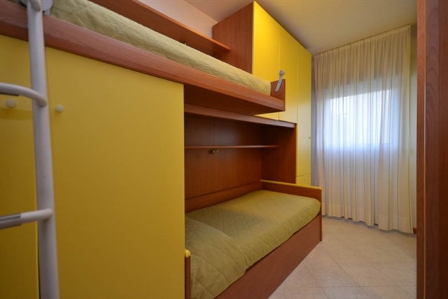 Apartmány TORRE DEL SOLE - dvě dvoulůžkové ložnice a denní místnost - typ APT. 4+2 C2-6