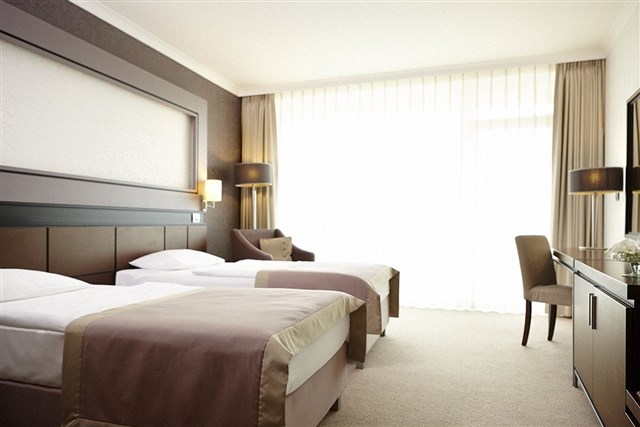 Hotel AQUAWORLD RESORT BUDAPEST - dvoulůžkový pokoj s možností přistýlky - typ 2(+1) STANDARD