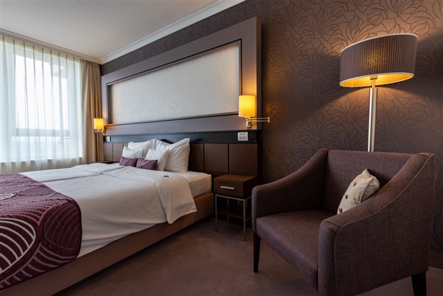Hotel AQUAWORLD RESORT BUDAPEST - dvoulůžkový pokoj s možností přistýlky - typ 2(+1) SUPERIOR