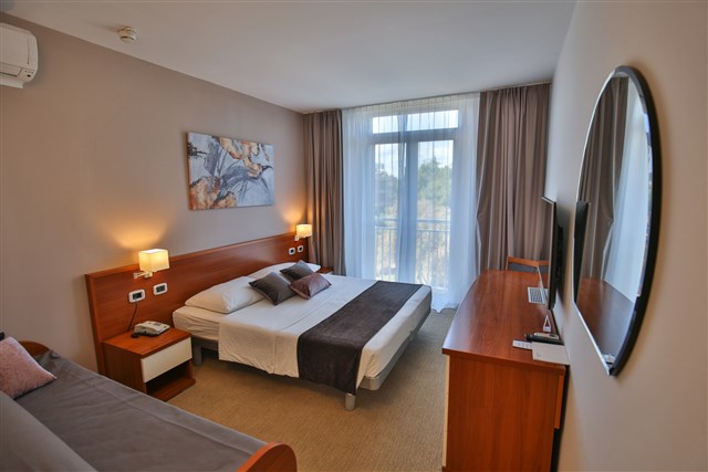 Arena Hotel HOLIDAY - dvoulůžkový pokoj s možností přistýlky - typ 2(+1)