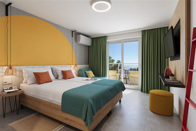 RIVIJERA Sunny Resort by Valamar - dvoulůžkový pokoj s možností přistýlky - typ 2(+1) B Superior