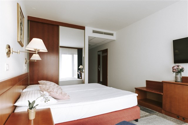 Hotel TOPLICE - dvoulůžkový pokoj s možností přistýlky - typ 2(+1) B