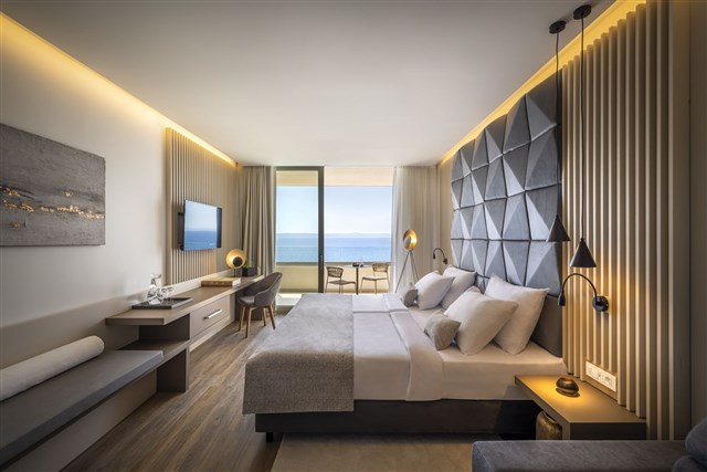 Aminess KHALANI BEACH Hotel - dvoulůžkový pokoj s možností dvou přistýlek - typ 2(+2) BM Khalani Deluxe