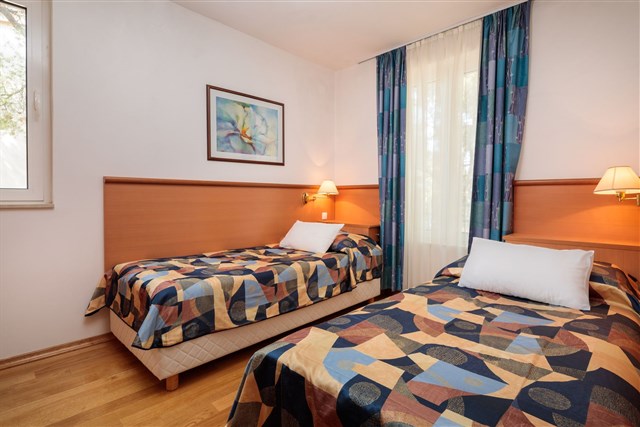 Apartmány BAYSIDE PARK & FONTANA RESORT - dvě dvoulůžkové ložnice a denní místnost - typ APT. 4+2 DELUXE