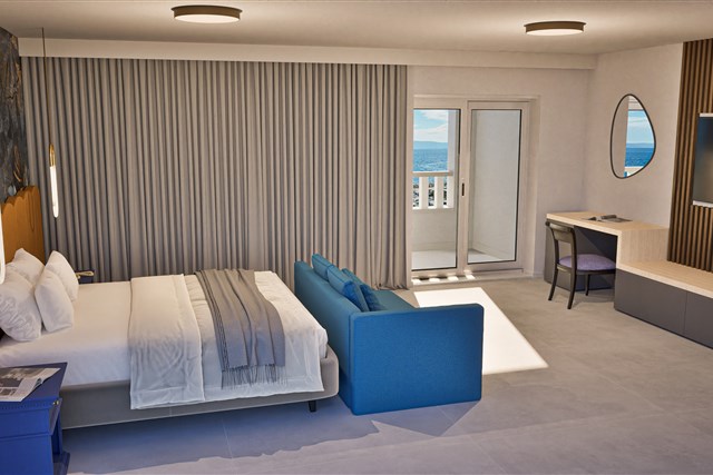 Hotel LAURENTUM - dvoulůžkový pokoj s možností dvou přistýlek - typ 2(+2) BM-SUPERIOR-SV