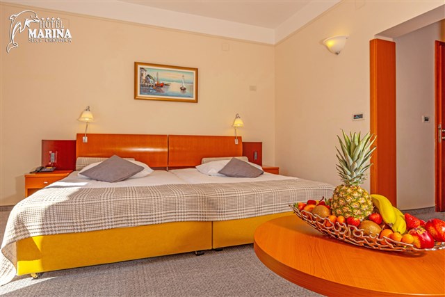 Hotel MARINA - dvoulůžkový pokoj s možností přistýlky - typ 2(+1) BM-SW