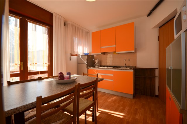 Apartmány SPLENDID E SALISBURGO - dvoulůžková ložnice a denní místnost - typ APT. 2+2 B1-4