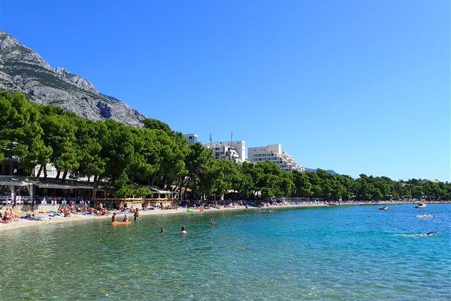 Hotel PARK - Makarska - pláž