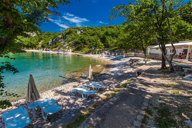 Bungalovy KAČJAK - Crikvenica, Chorvatsko - pláž