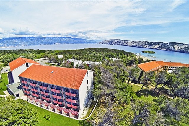 Pavilony SAN MARINO - HOTEL RAB - Pavilony San Marino – Hotel Rab, Lopar, ostrov Rab, Chorvatsko