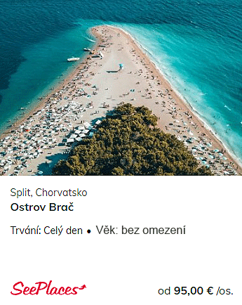 Výlet Split, Chorvatsko, ostrov Brač