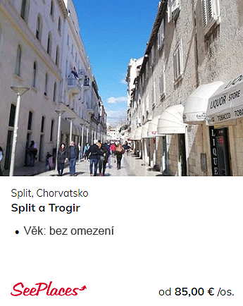 Výlet Split, Chorvatsko, Split a Trogir